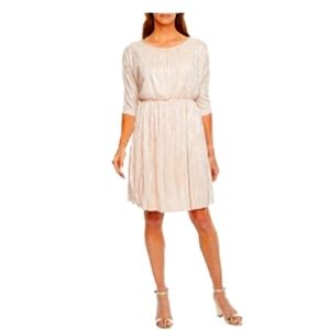 J tailor 3/4 sleeve  blouson dress